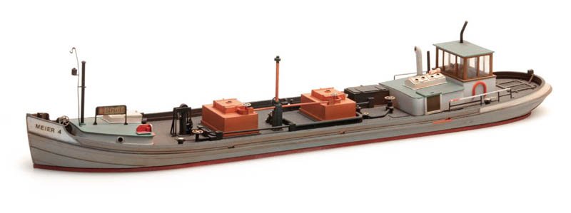Binnenschifffahrt-Tanker 1:87 Resinbausatz
