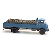 Cargo "coal bags" DAF flatbed truck