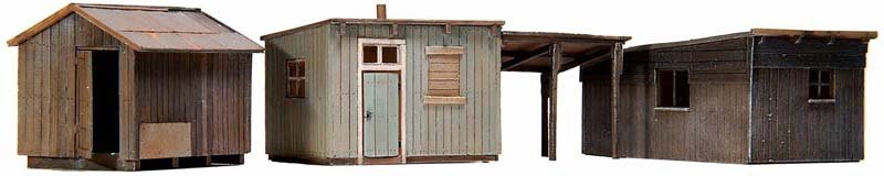 Gartenhäuschen 1:87 Resinbausatz