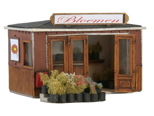 Flowershop, 1:87, resin kit, unpainted