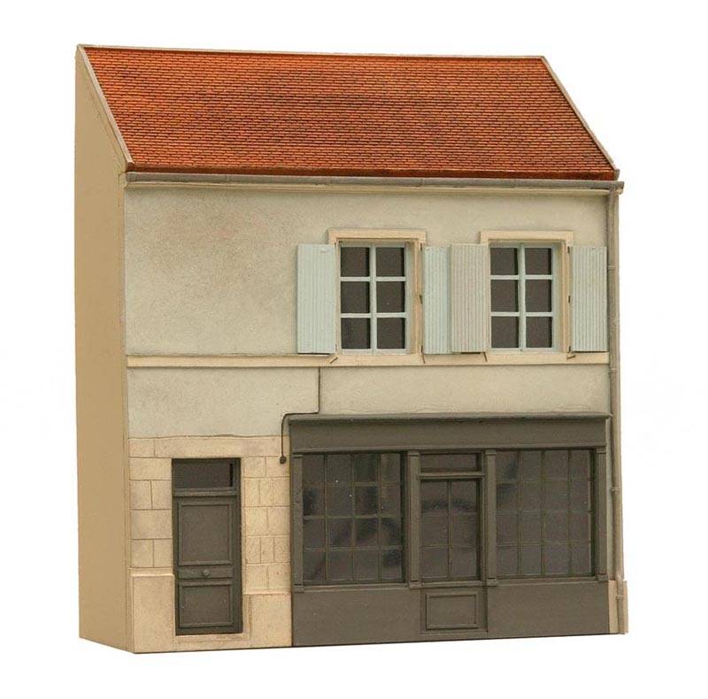 Fassade L Frankreich, 1:87, Bausatz aus Resin, unlackiert