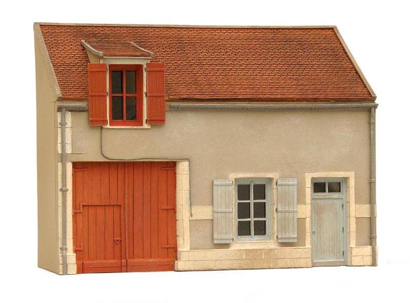 Fassade N Frankreich 1:87 Resinbausatz