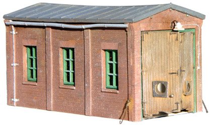 Köf shed, 1:160, resin kit, unpainted