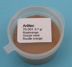 Weathering powder orange rust