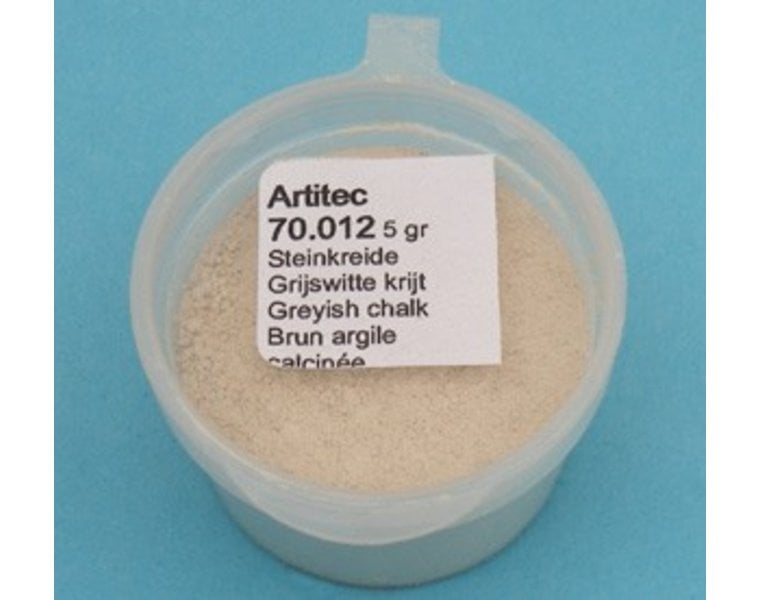 Mineral Paint Gray-white Chalk Color (weathering powder)