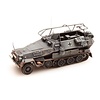 Sd.Kfz 251/3B Funkpanzerwagen, grijs, 1:87 kant en klaar resin, geverfd