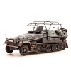 Sd.Kfz 251/3B Funkpanzerwagen, grey, 1:87 resin ready made, painted