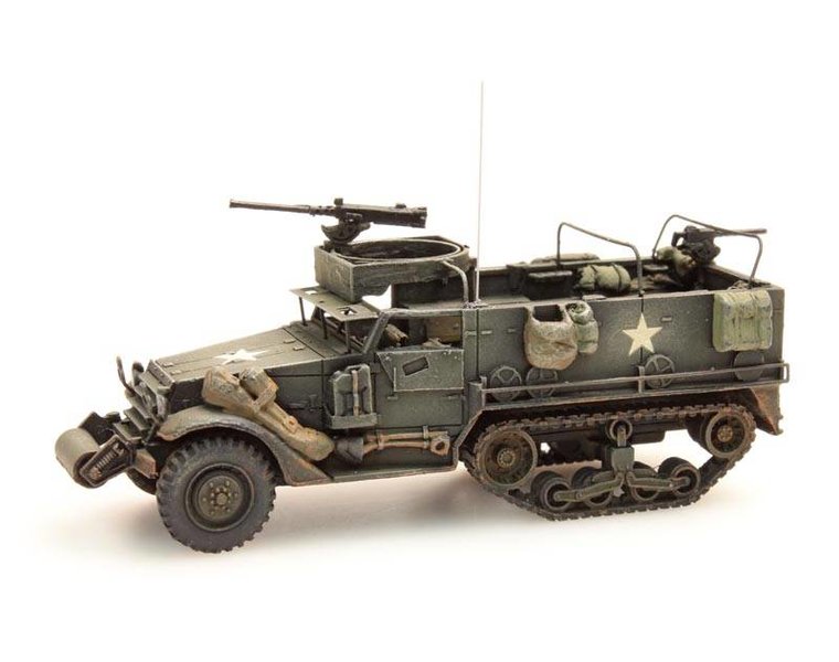 M3A1 Halftrack, .50 M2 machine gun, US / UK