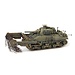 Sherman M4A4 Crab, mine clearing tank, UK / US