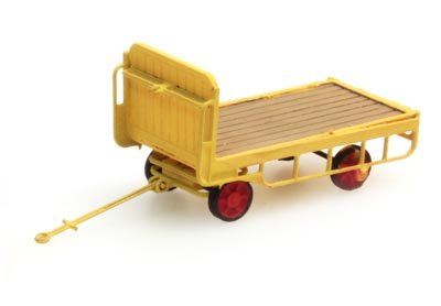 Luggage trailer yellow