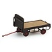 Luggage trailer black