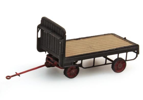 Luggage trailer black