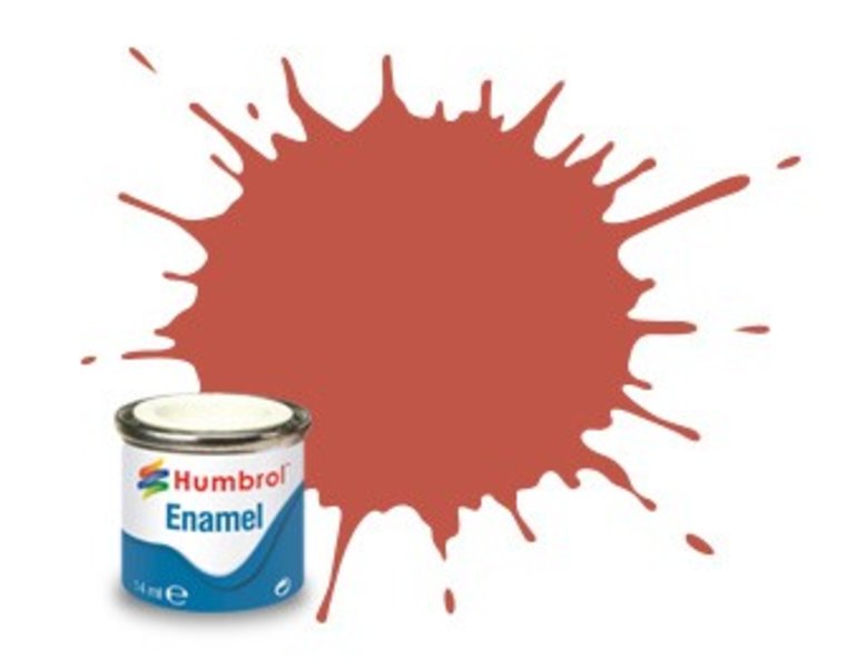 Humbrol 100 Red Brown Matt