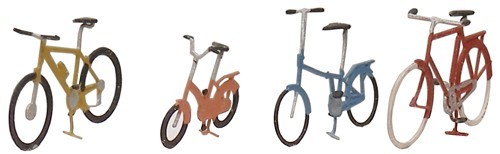 Bicycles modern, 1:87, readymade, painted