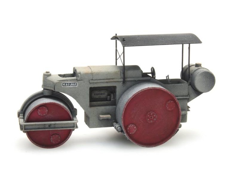 Road roller Kaelble grey