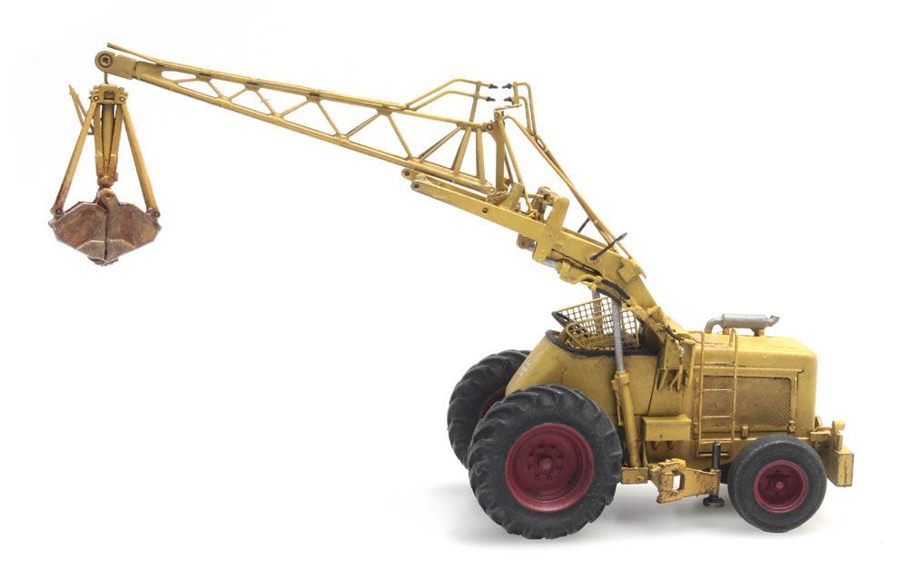 Bischoff Polytrac mit Greifer 1:87 Resinbausatz