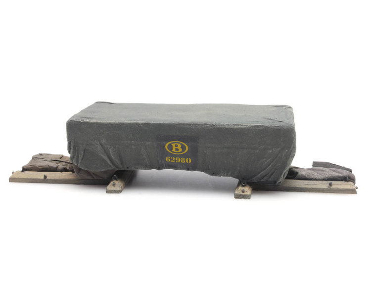 Lading: NMBS Transportkist met dekzeil