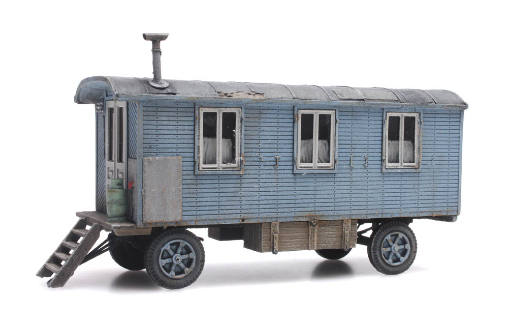Bauwagen 1:87 Resinbausatz