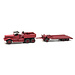 Diamond T truck with trailer, civilian