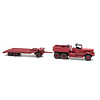 Diamond T truck with trailer, civilian