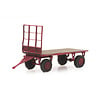 Flat bed farm wagon