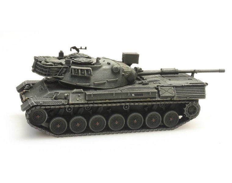 Leopard 1 voor treintransport Koninklijke Landmacht