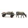 Coal cart with horse