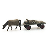 Coal cart with horse