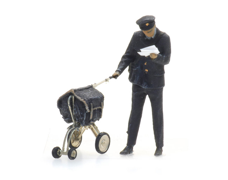 Postbode en karretje