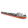 European freighter Spits, 1:160 resin kit, unpainted