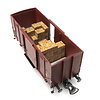 Cargo: fruit crates (25 x 13 mm + 25 x 20 mm)