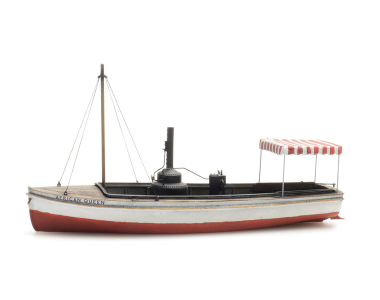 Steam launch waterline