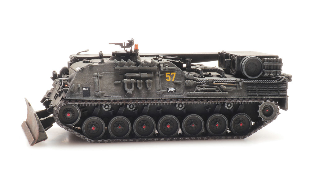 Leopard 1 ARV rail transport, Defensie van België