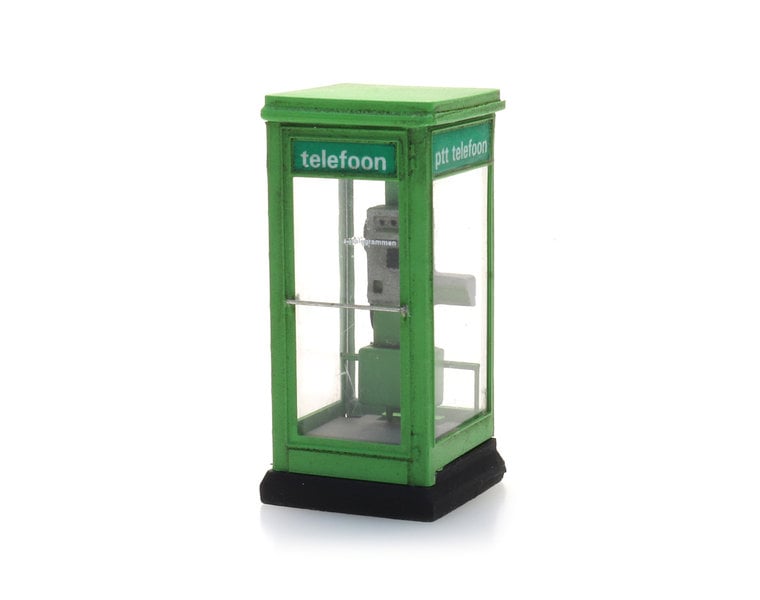 PTT green phone booth