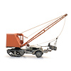 Half-track with dragline