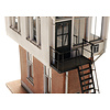 Seinhuis Post T met interieur 1:87 resin kit