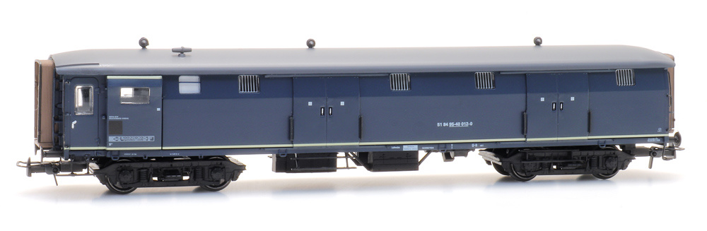 Dutch Stalen D Luggage Wagon NS 51 84 95-40 012-0 Heimatbahnhof Hamburg-Altona. IV