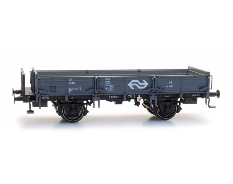 NS Niederbordwagen Sand 147-0 NS-Logo, Depot Maarn IV