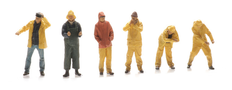 Zeelieden op volle zee, onbeschilderd