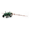 Boom sprayer with three-point hitch