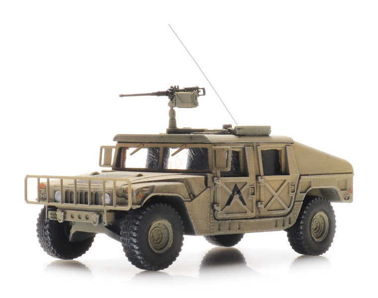 US HMMWV Desert armored .50 MG