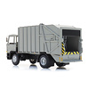 DAF tilt-cab 1987, garbage truck, grey