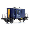 Dutch caboose, 023-1, power generator car, IV