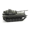 M48 A2GA2 gelboliv Eisenbahntransport