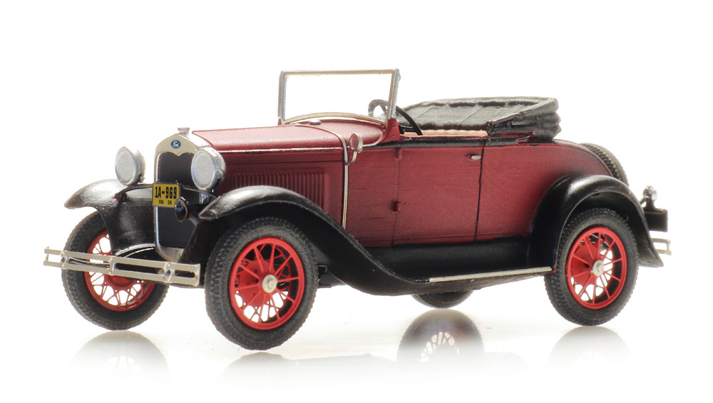 Ford Model A Roadster Verdeck offen - Artitecshop