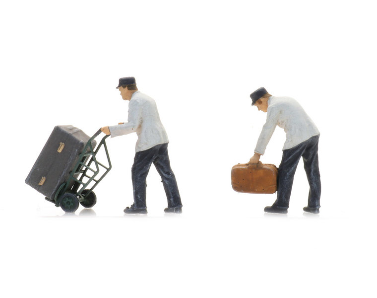 Porters with luggage