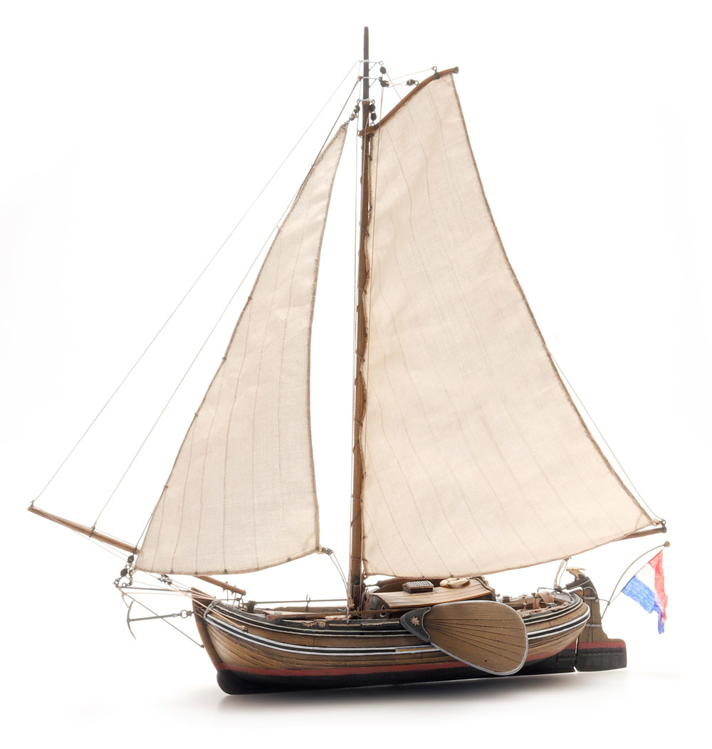 Classic yacht Boeier 1:87 resin kit