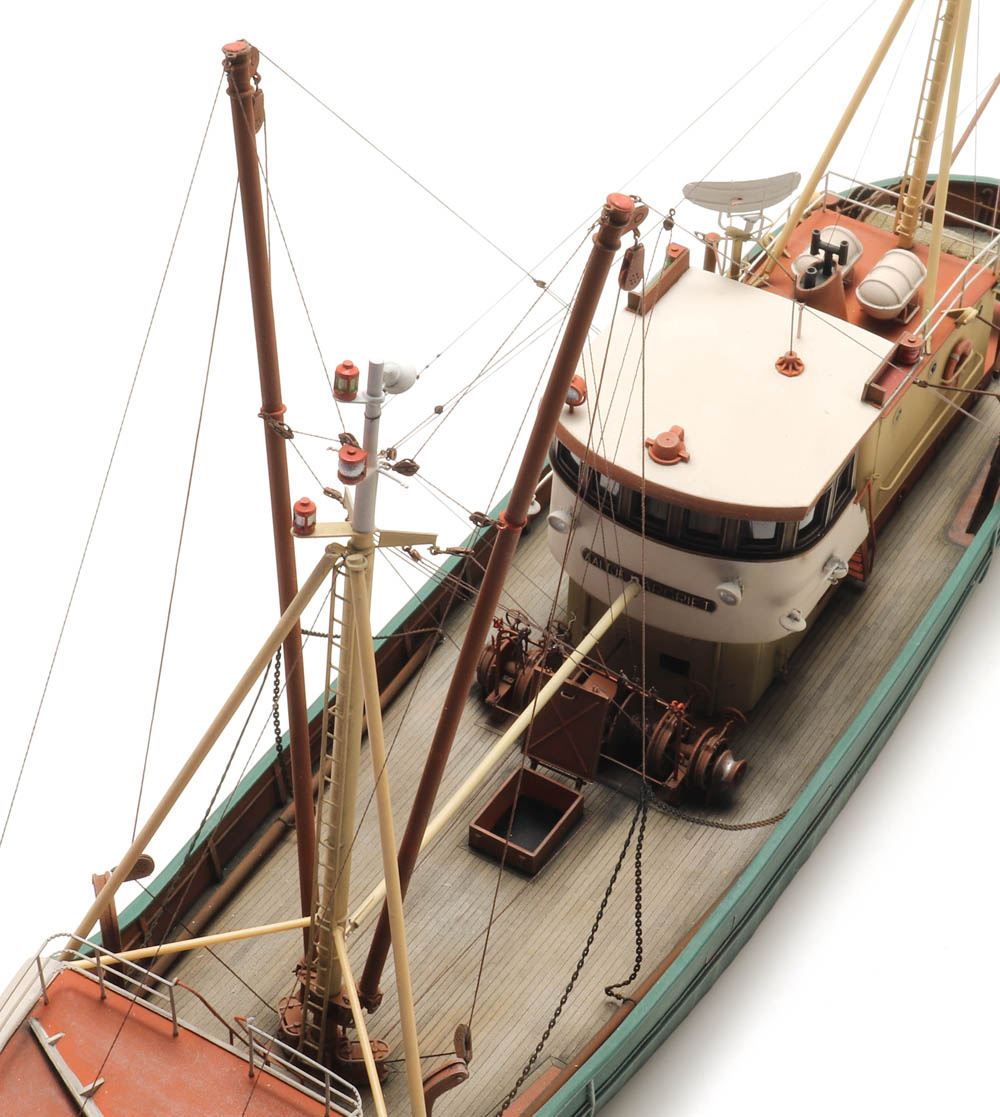 North Sea fishing cutter full hull - Artitecshop