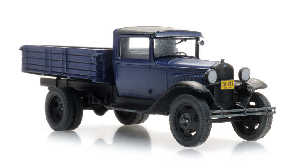 Ford Model AA open bed truck dark blue - Artitecshop