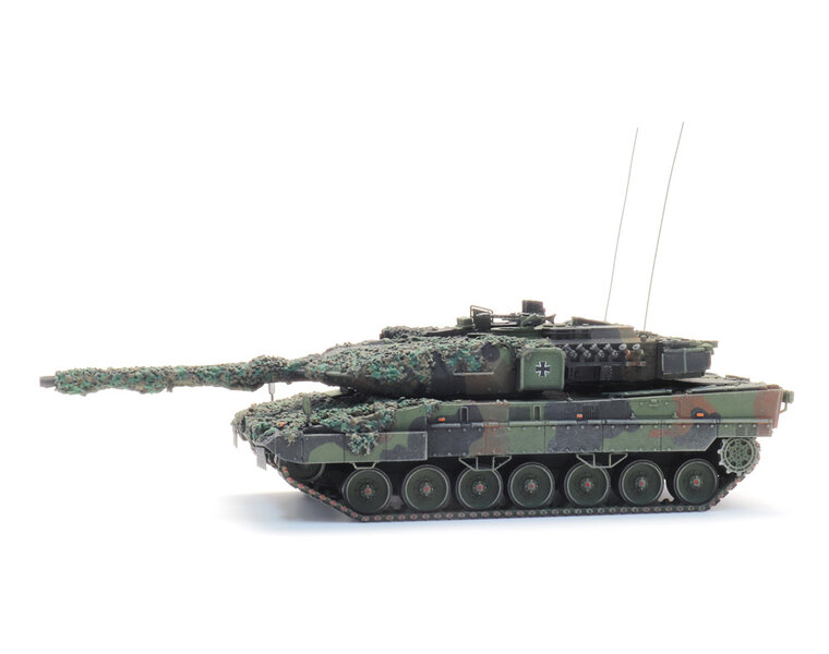 Bundeswehr Leopard 2A7V Flecktarnung Gefechtsklar